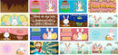 Pacote Arquivos Páscoa Caneca
