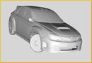 Action Figure Carros Stl Subaru Impreza Wrx