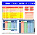 Planilha  Para Organizar Contas A Pagar E A Receber