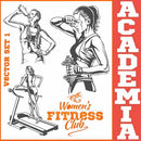 Pacote 700 Artes Camisetas Fitness Academia Musculação