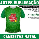 Artes Prontas Camisetas Natal Vetores Sublimação Total Corel