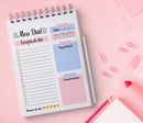 Arquivo Encadernação Agenda Planner Lettering Rafa Design
