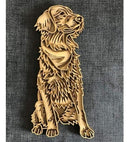 Vetor, Mandala Cachorros  Em Camadas, Cnc Laser