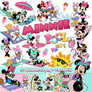 Kit Digital Minnie Pool Party