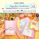 Arquivo Digital Kit Agenda Escolar 2023 - 01 E 02 Dias