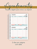 Arquivo Digital Agendamentos Combo A5 30/30m 1h/1h 44 Capas