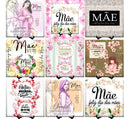 Pacote Sublimação Canecas Dia Das Mães Editável Cdr + Png
