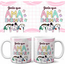 Estampas Florks Dia Dos Professores Sublimação Canecas