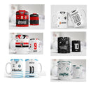 Pack De Artes Para Caneca Clubes Editáveis No Coreldraw