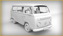 Action Figure Carros Stl Kombi