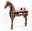 Estante Em Forma De Cavalo Corte A Laser Ou Cnc Router Artca