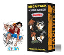 Mega Pacote +1000 Artes Animes - Sublimação Vinil Serigrafia