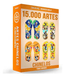 Pacote 15.000 Artes Sublimação Chinelos Temas Variados