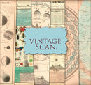 Kit Papel Digital Shabby Chic Vintage Atlas Antiguo
