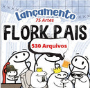Pack 75 Artes P/ Canecas Dia Dos Pais Flork +  Brinde