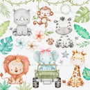 Kit Digital - Safari Aquarela (01)