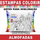 Desenhos Png Colorir Almofadas Dia Das Crianças