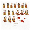 Santinhos Em Aquarela Kit Digital Imagens Em Png Scrapbook