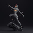 Mulher-gato, Gárgula - Arquivo Stl - Impressora 3d