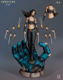 Marvel X-men X23 - Pack Stl/obj Para Impresión 3d