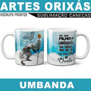 Pacote Artes Estampas Sublimação Canecas Umbanda Orixás