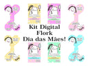 Pacote Artes Caneca Dia Das Mães Flork 180 Arquivos Pdf Png