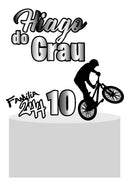 674 - Arquivo Digital Topo De Bolo Do Grau