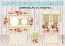 Arquivo Digital Kit Cineminha Bosque Encantado Menina