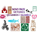 50 Painéis Arquivos Vetores Dxf Cnc Laser Router Quadro