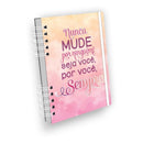 Caderno De Anotações - 200 Pag - Coleção Frases - Nunca Mude