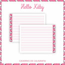 Encadernação Escolar Hello Kitty - Arquivo Digital