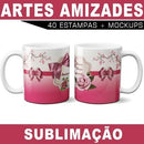 Estampas Amizade Amigos Sublimação Canecas 40jul Corel