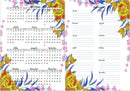 Arquivo Digital Miolo De Agenda Floral 2023 07
