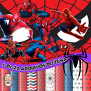 Kit Digital Homem Aranha Png (pague 1 Leve 3)