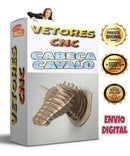 Vetor, Troféu De Caça, Cavalo 3, Cnc Laser