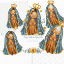 Arquivo Digital Nossa Senhora Aparecida Santinhos Católicos