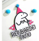 Arquivo De Corte Topo De Bolo Flork - Studio 005