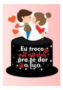 Topo De Bolo Mil Estrelas - Arquivo Digital