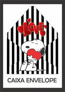 Arquivo Digital Caixa Envelope Snoopy Love