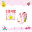 Kit Festa Frutas Kwaii - Arquivo Digital