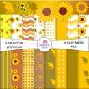 Kit Digital Girasoles