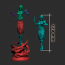 Dragon Age Morrigan + Busto Archivo Stl Para Impresión 3d