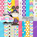 Papel Digital Páscoa 45 Scrap