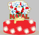 Arquivo De Corte Topo De Bolo Natal 206 Studio
