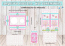 Arquivo Digital Jpeg/pdf  Kit Cineminha Jardim Encantado