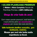 15000 Mil Planilhas Para Excel 100% Editáveis + Super Bônus