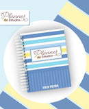 Arquivo Digital Planner De Estudos Masculino