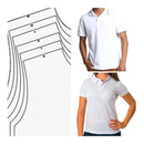 Arquivo Moldes Camisetas Polo Feminina Masculina Corel E Pdf