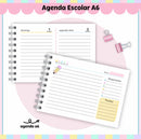 Agenda Escolar A6 - Arquivo Digital