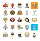 1.600 Logo Editáveis Illustrator Eps + Bônus